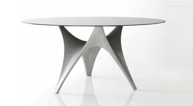 混凝土、混凝土桌子 混凝土、混凝土桌子