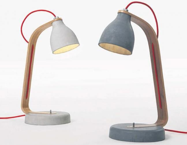 混凝土、Heavy Desk桌燈