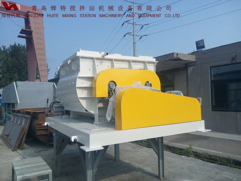 JS750攪拌臂采用偏心式設計，延長使用壽命，青島輝特機械