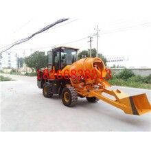 四輪小型混凝土攪拌車(chē)攪拌上料一體車(chē)自上料攪拌車(chē)
