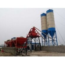 小型節(jié)能型hzs25攪拌站，操作方便